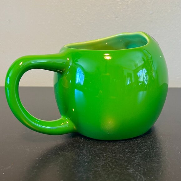 Vintage 1997 Mars M&M's .Green Anthropomorphic Spokescandy Character 3-D Mug - Picture 6 of 11